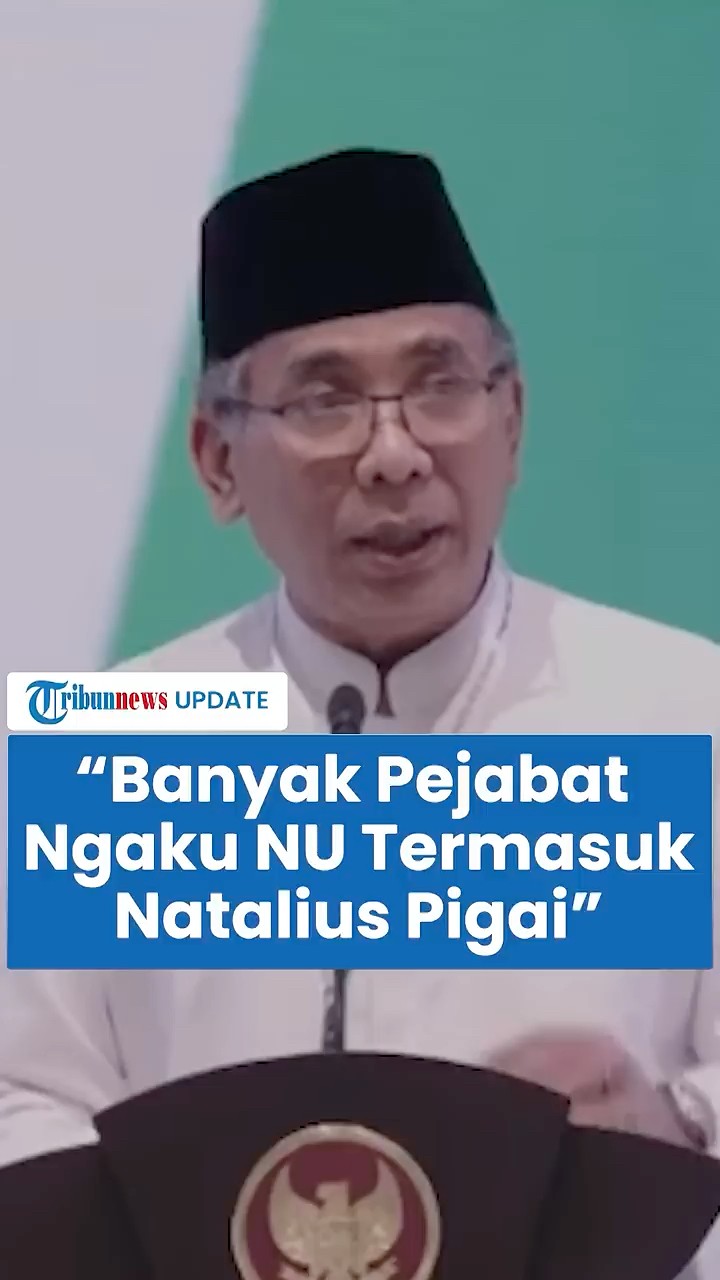 Di Depan Prabowo, Gus Yahya Curhat Banyak Pejabat yang Ngaku NU Termasuk Menteri Natalius Pigai