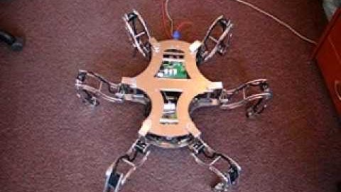 Robot Messor - wave gait