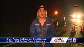 Widespread power outages in Winston-Salem