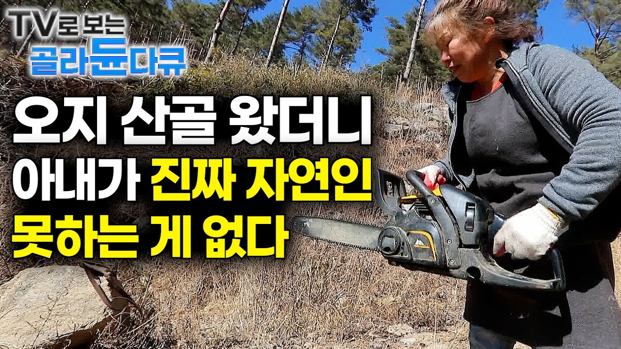 🌿아내가 적성을 찾았다. 못하는 것 없는 자연인 아내의 하루🌿｜단 둘 뿐인 세상. 고립이 아니라 고독을 즐기는 인생｜산골 자연인 1시간 몰아보기｜한국기행｜#tv로보는골라듄다큐