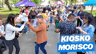 Baile en Kiosko Morisco, Santa María la Ribera, Ciudad de México | 4K 60p | 3-08-2025