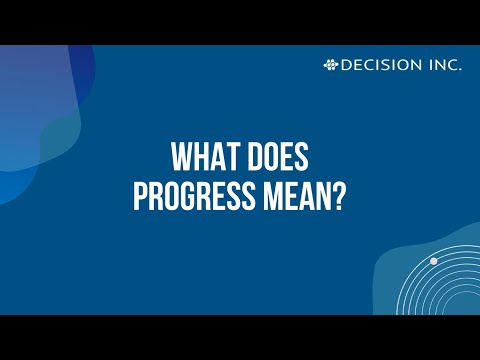 Video: Kde znamená postup?