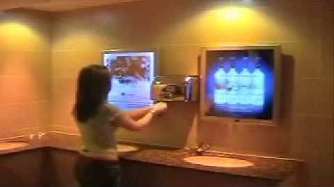 LED Magic Mirror with one Picture