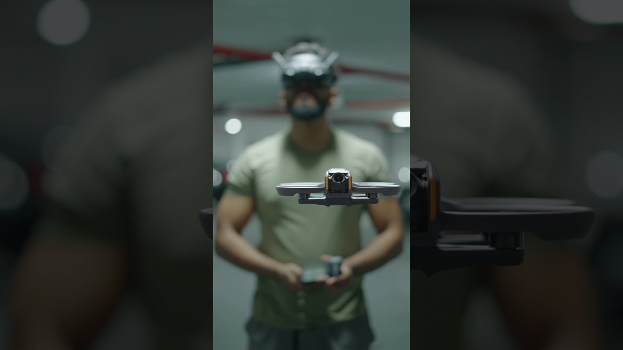 DJI Avata 2 Goggles 3 Head Tracking FPV Drone