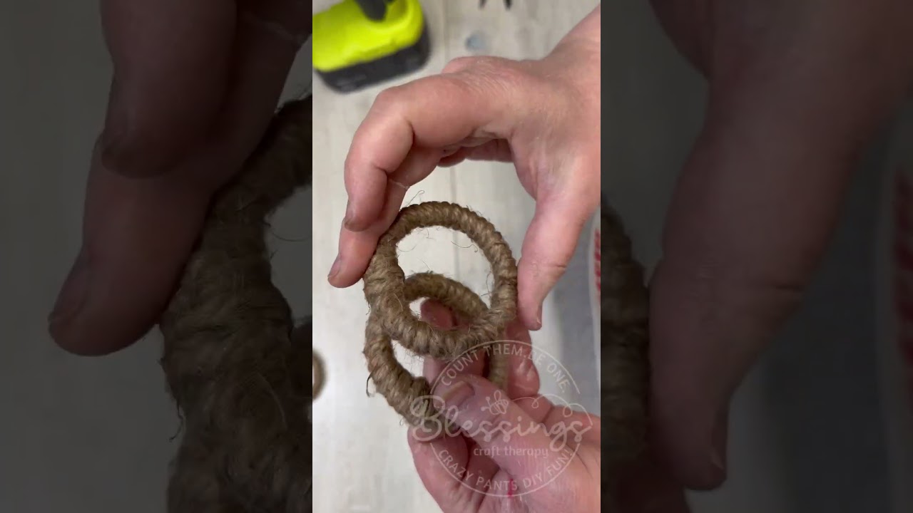 DIY Pottery Barn Napkin Ring Dupe for $3! 🤯 #easycrafts