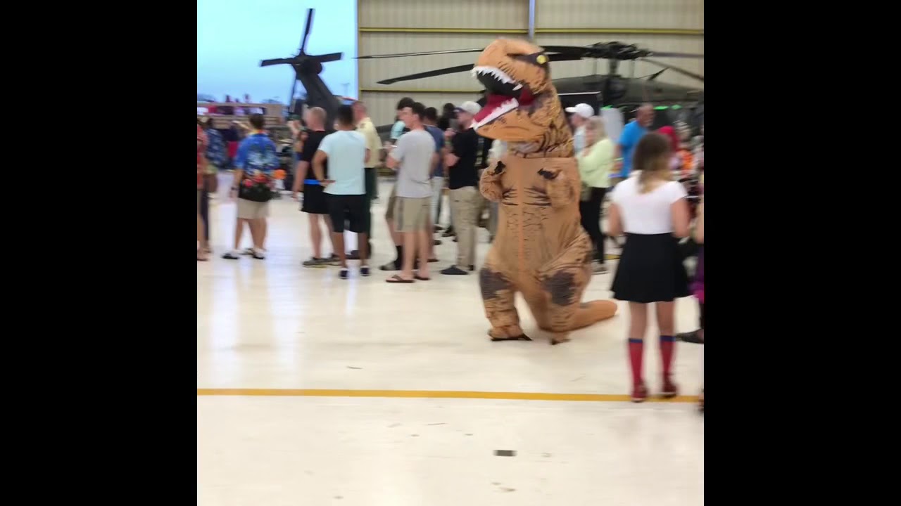 Me as a Inflatable Dinosaur | Trunk or Treat