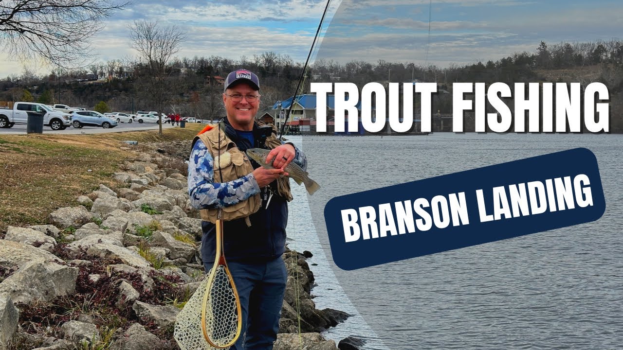 Trout Fishing at Branson Landing on Lake Taneycomo