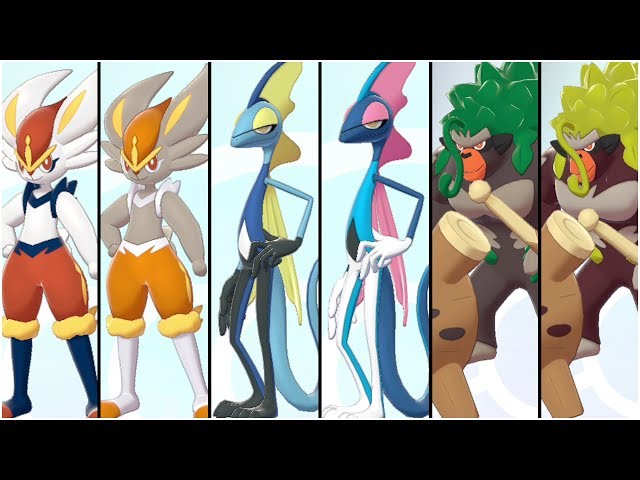 Pokémon Sword and Shield's final starter evolutions - Polygon