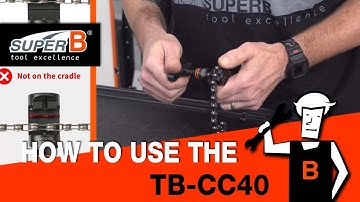How to Use the TB-CC40 Chain rivet extractor