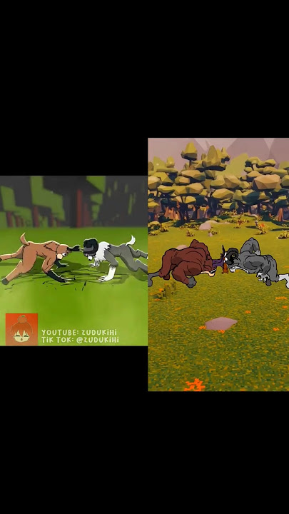 DEER🦌VS RAM🐐| 99 Nights in the Forest - Roblox Animation #roblox #99nightintheforest #animation