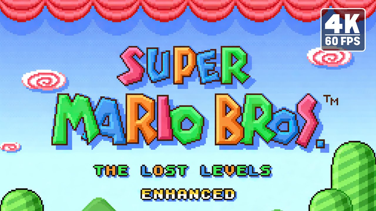 Super Mario Bros.™ : The Lost Levels Enhanced (FULL GAME) No Deaths, No ...