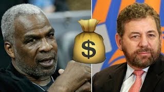 Charles Oakely is Suing Knicks Owner James Dolan!