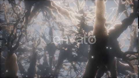 Journey Through a Neuron Cell Network Inside the Brain | Motion Graphics - Envato elements