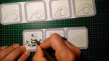 Daily Tangle - Snugglywrap