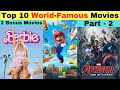 Top 10 worldfamous movies part 2  explained in hindi bestmovies   10 best movies top 10 movies