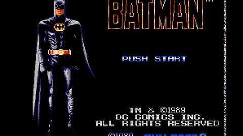 Batman (NES) - Intro