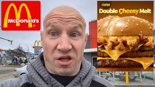 Mcdonalds New Double Cheesy Melt