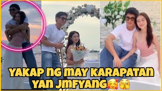 SURPRISE PROMPOSAL NI JM KAY FYANG|SUPER KILIG NAMAN KAMI SA INYO#jmfyang#asapjmfyang#jmfyangupdate