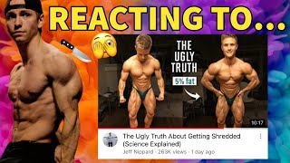 Reacting To The Ugly Truth About Getting Shredded (Science Explained)