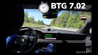 Fast test lap 992 GT3 MR manual NURBURGRING