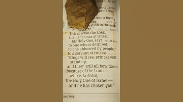 Thumbnail of Isaiah 49:7.  "Chosen" HallELuJAH !!!
