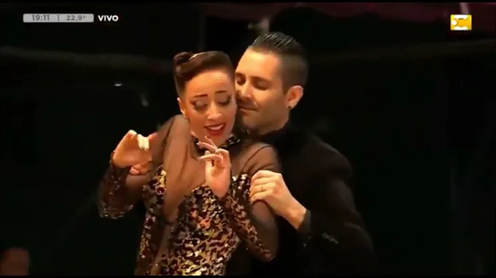 LEANDRO CAPPARELLI Y ANDREA KUNA - SUBCAMPEONES MU...