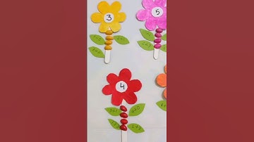 Maths TLM. Maths Working model. Zero cost #shorts #diy #maths #tlm #numberbonds #kids #youtubeshorts