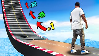 How many steps can I climb to space in GTA 5?