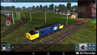Trainz simulator for android: катаемся на 8 маршруте. screenshot 5