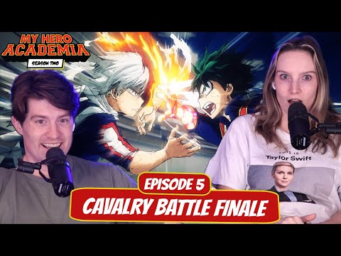 TODOROKI USES FIRE! | My Hero Academia Season 2 Reaction | Ep 5, "Cavalry Battle Finale”