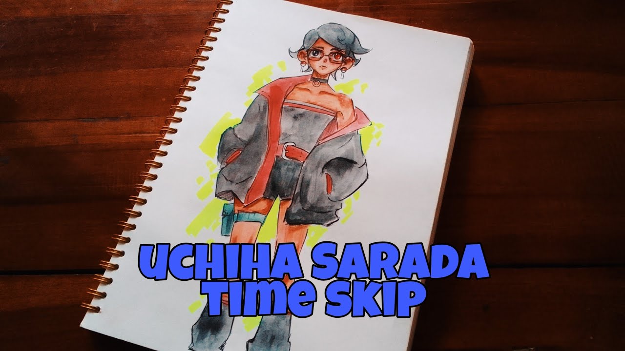 🔥Sarada Uchiha⚡️ #borutotwobluevortex #saradauchiha #sarada #timelaps