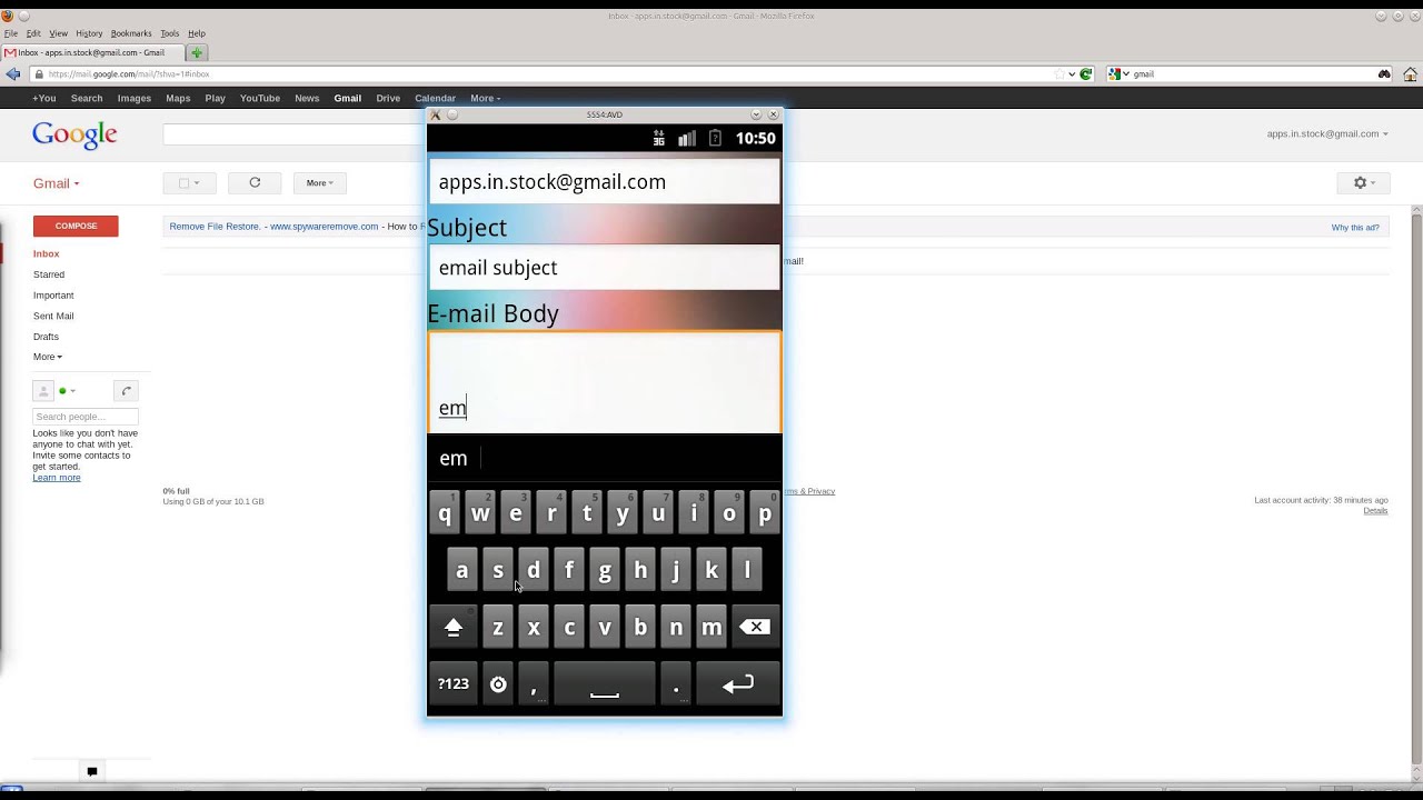 anonymous email sender android free application youtube anonymous email sender