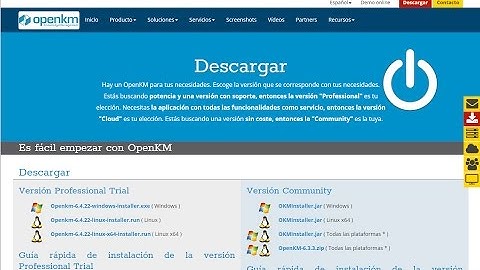 OpenKM - Instalación de la versión Community en Windows
