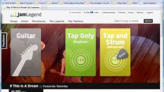 Jamlegend - Online Guitar Hero.