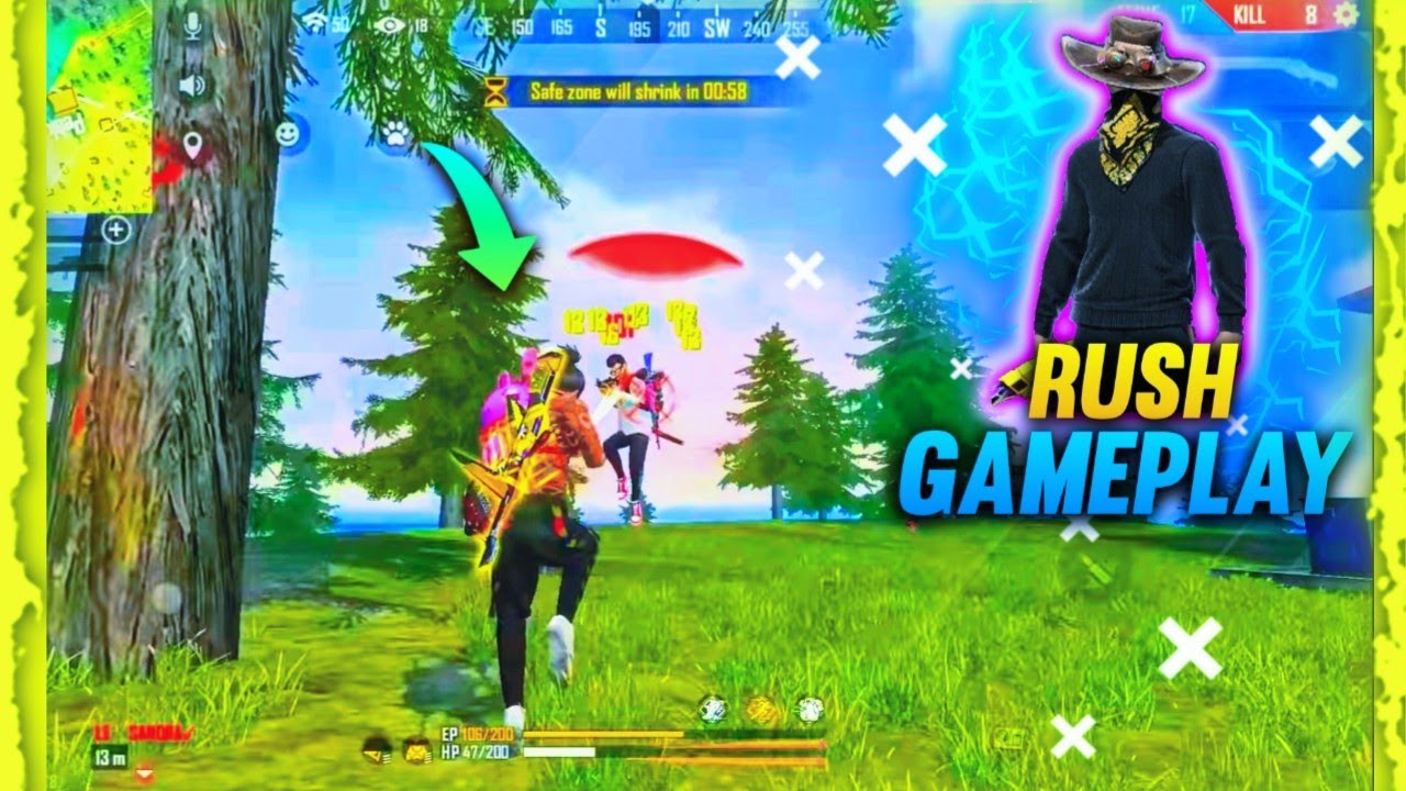 RANKED MATCH RUSH GAMEPLAY 🔥|| EPIC MOMENTS 😂|| FREE FIRE - YouTube