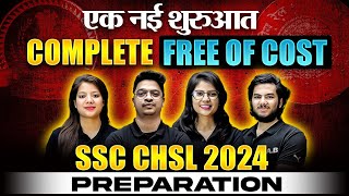 Complete CHSL Free Batch on YouTube | Free of Cost Preparation for SSC CHSL Exams 2024 | SSC LAB