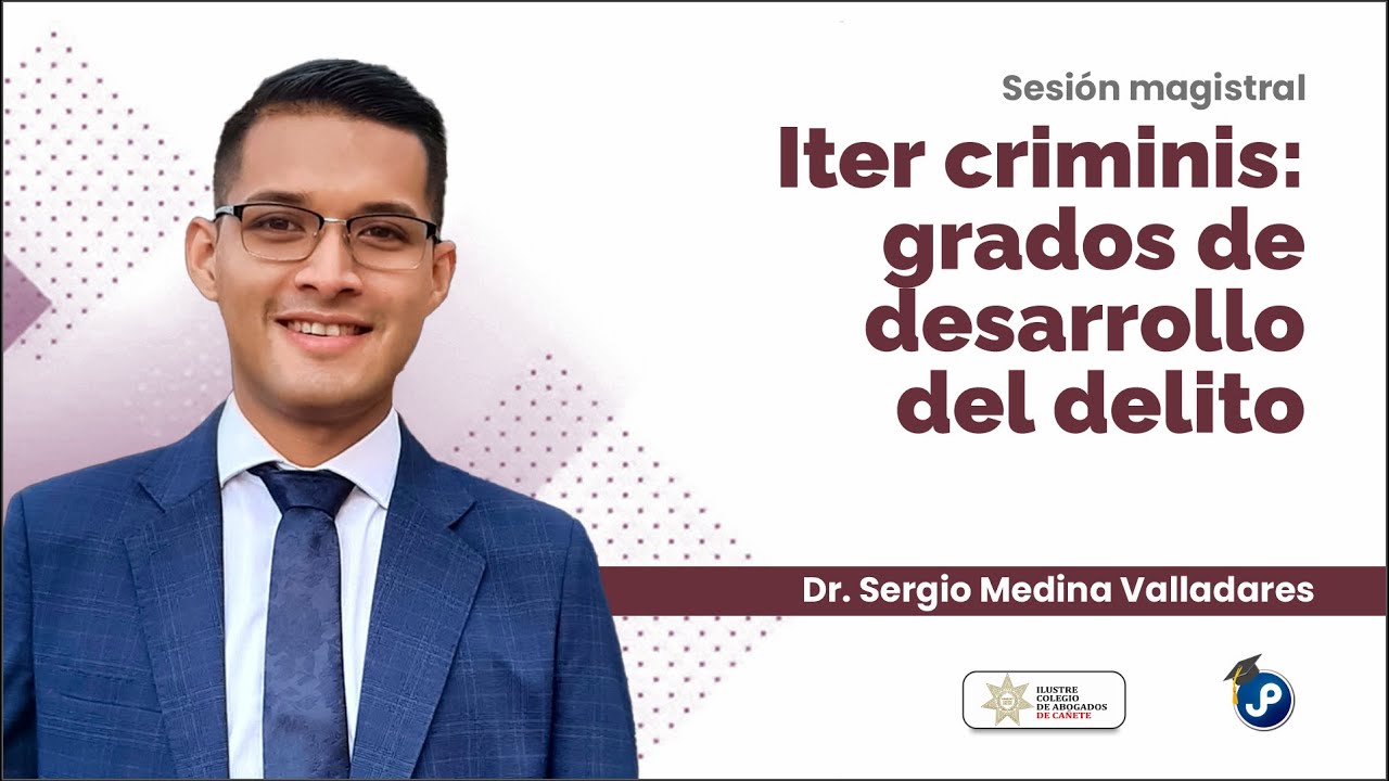 Iter criminis: grados de desarrollo del delito | Sergio Medina Valladares