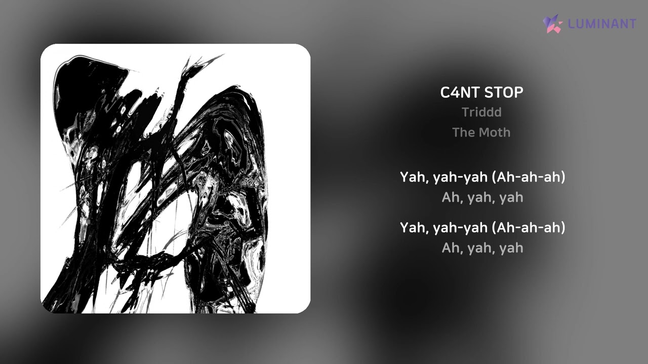 Watch Triddd - C4NT STOP | 가사 (Lyrics) on YouTube Watch Triddd - C4NT STOP | 가사 (Lyrics) on YouTube