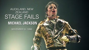 Michael Jackson - Stage Fails | Live in Auckland (HIStory World Tour)