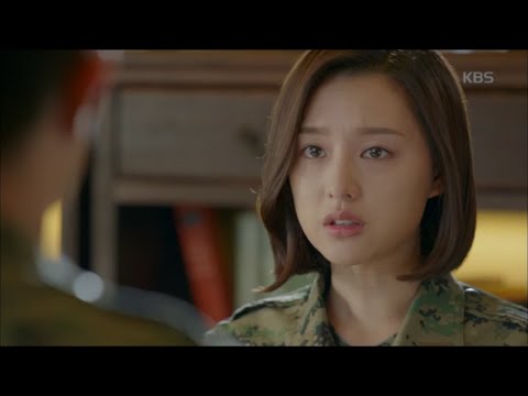 태양의 후예 - 김지원 ＂진구, 헤어질지 말지 결정해＂. 20160413