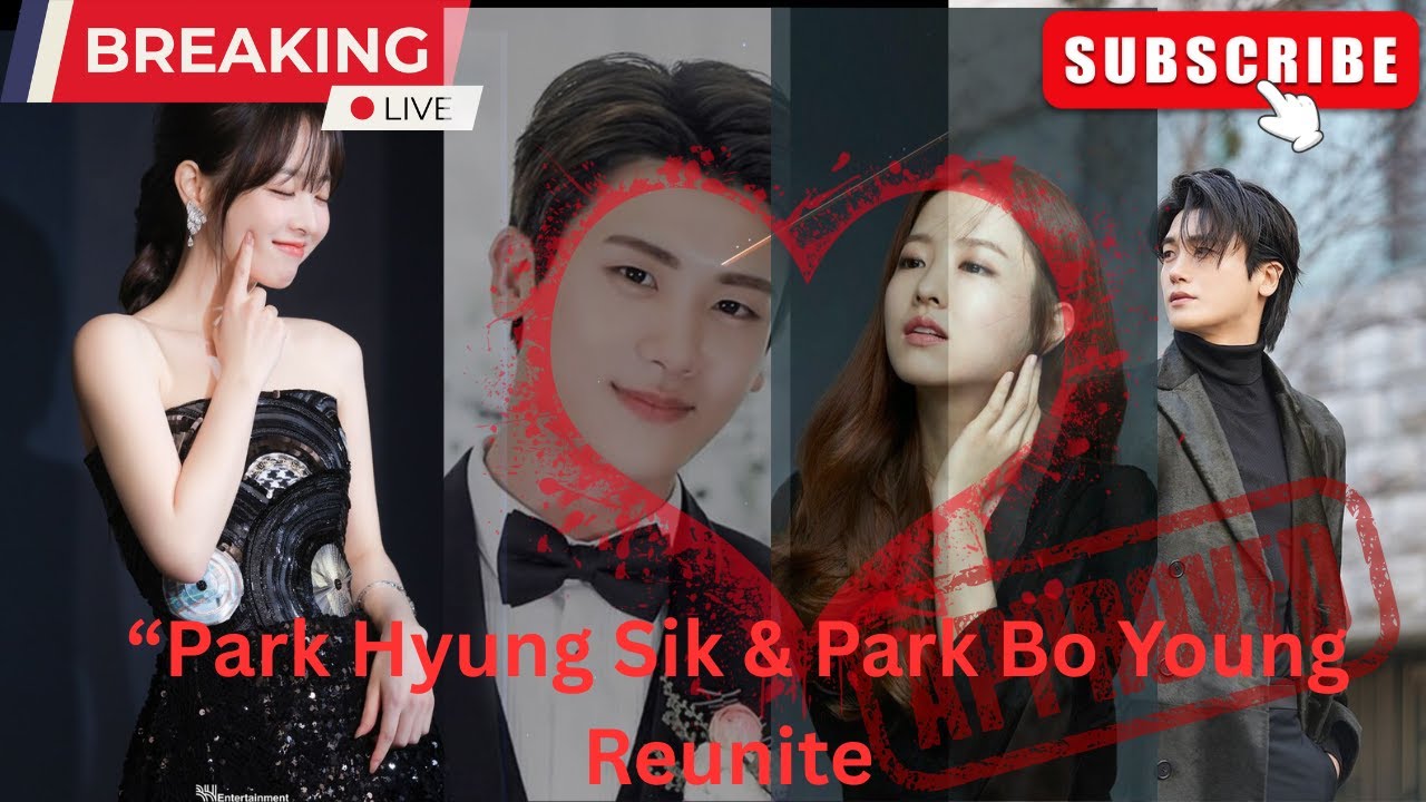 ParkHyun Sik & Park Bo Young’s Unexpected Reunion #parkboyoung #kdrama#parkparkcouple#parkhyungsik