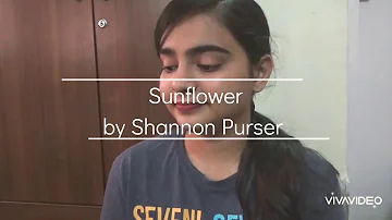 Sunflower by Shannon Purser | Cover, with lyrics