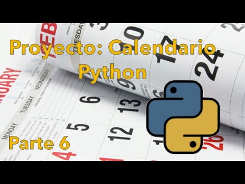 Python: Calendario - Parte 6