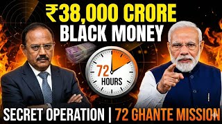 38,000 Crore Black Money Secret Operation Modi-Doval Ka 72 Ghante Mission.