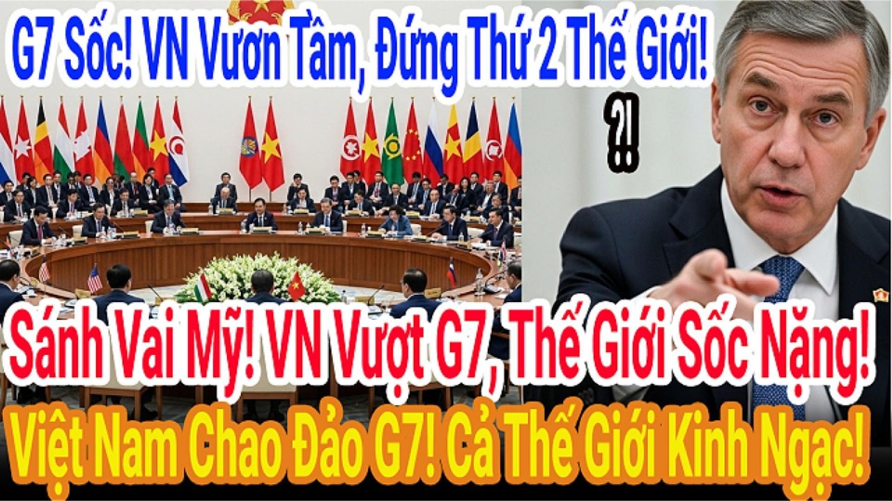 G7 Chao Đảo, Việt Nam Vươn Lên Hạng 2: Màn Đáp Trả Chiến Lược Đầy Kinh Ngạc!