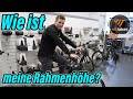 Ergonomie einfach erklärt - die Rahmenhöhe - Teil 1