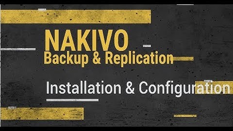 Nakivo Hyper-V Backup Review - Restore Hyper-v Walk Through of Nakivo Hyper-V Backup - Installation
