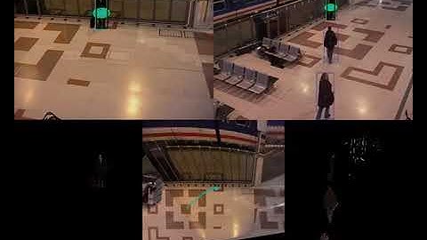 Occlusion Aware Tracker by Topcu et al , applied to PETS 2006 Dataset scenario 4