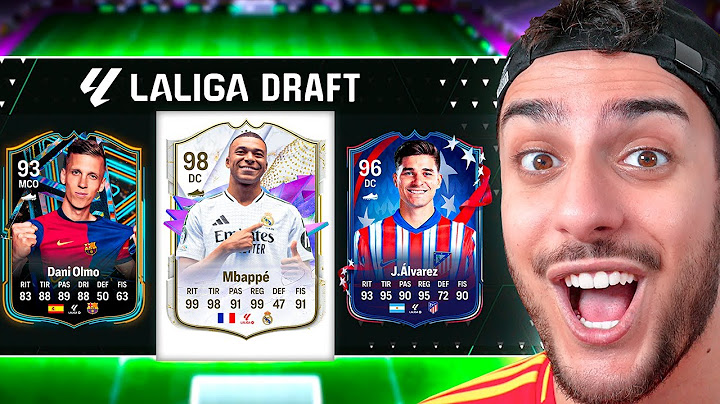 FUT DRAFT pero solo LA LIGA ESPAÑOLA (FC 2024)