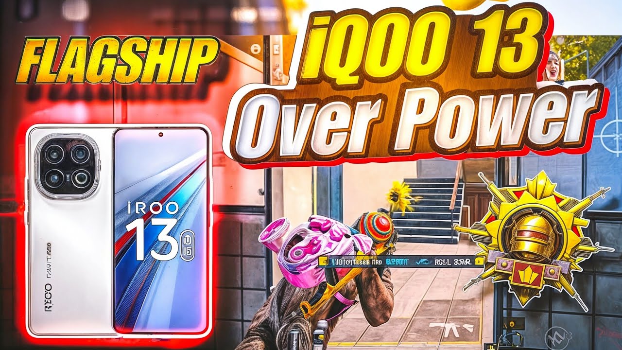iQOO 13 BGMI TEST 120 FPS 🔱🔥 BGMI NEW UPDATE 3.8 WITH FPS METER FULL ...